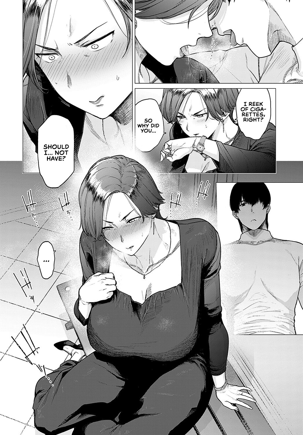 Hentai Manga Comic-The Stand-in is Her Mom-Read-12